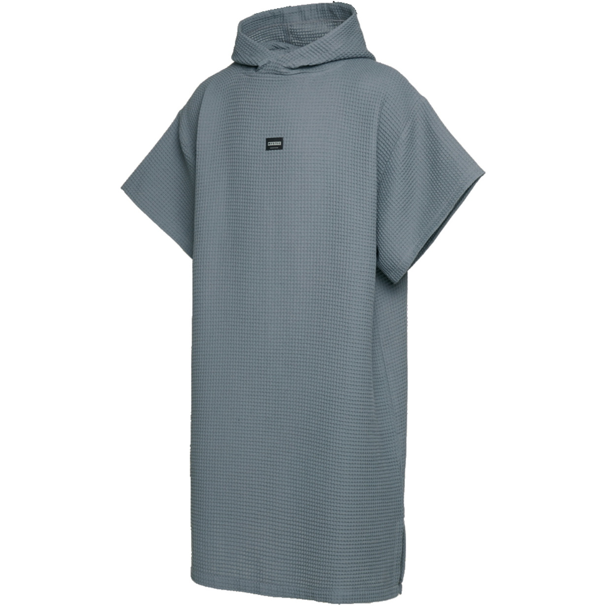 2026 Mystic Waffle Poncho 35018.250760 - Tidal Blue